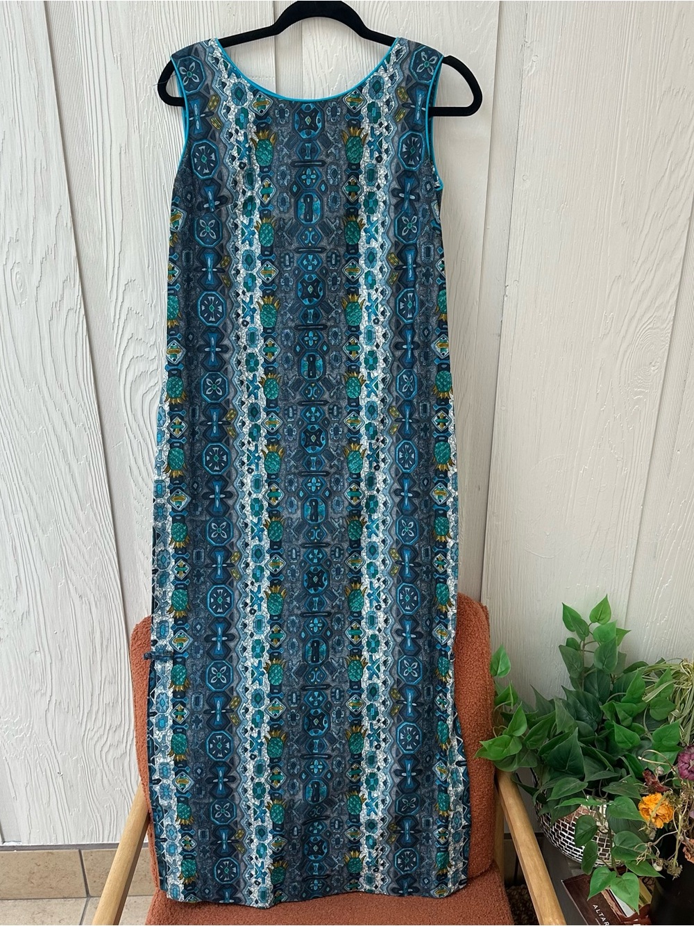 Vintage Liberty House Hawaiian floral sheath dress